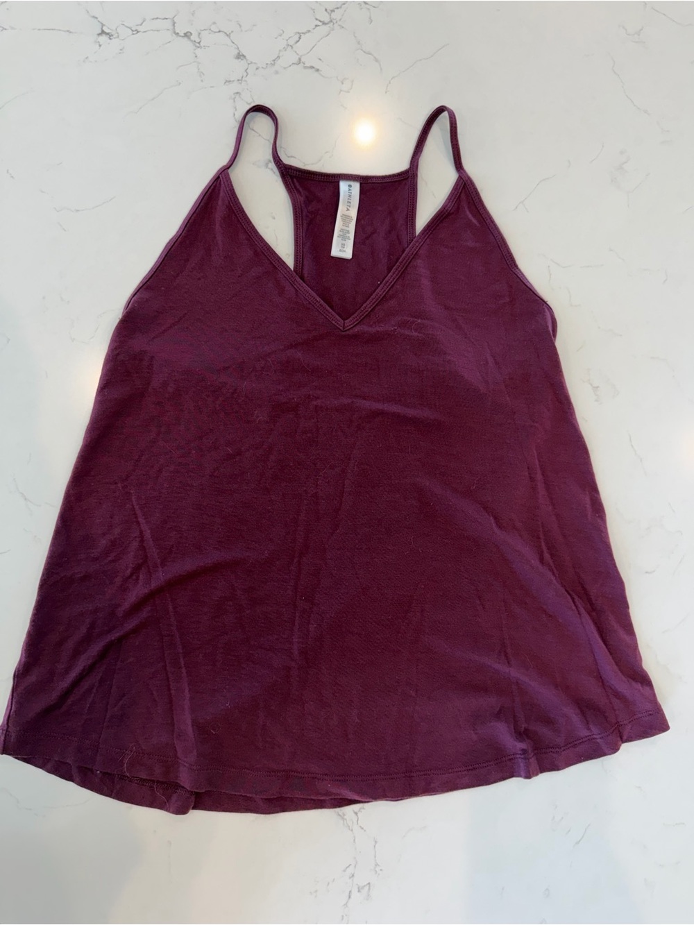 Athleta Plum V-Neck Spaghetti Strap Camisole